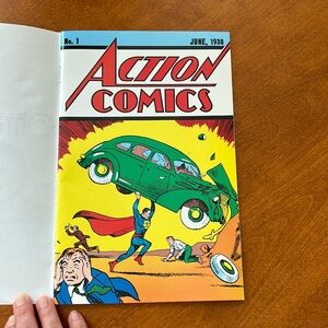 Action comics Superman commemorative from 1938